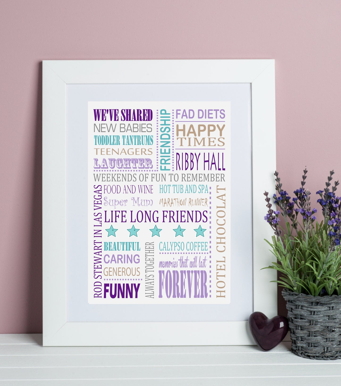 Best Friends Print We've Shared