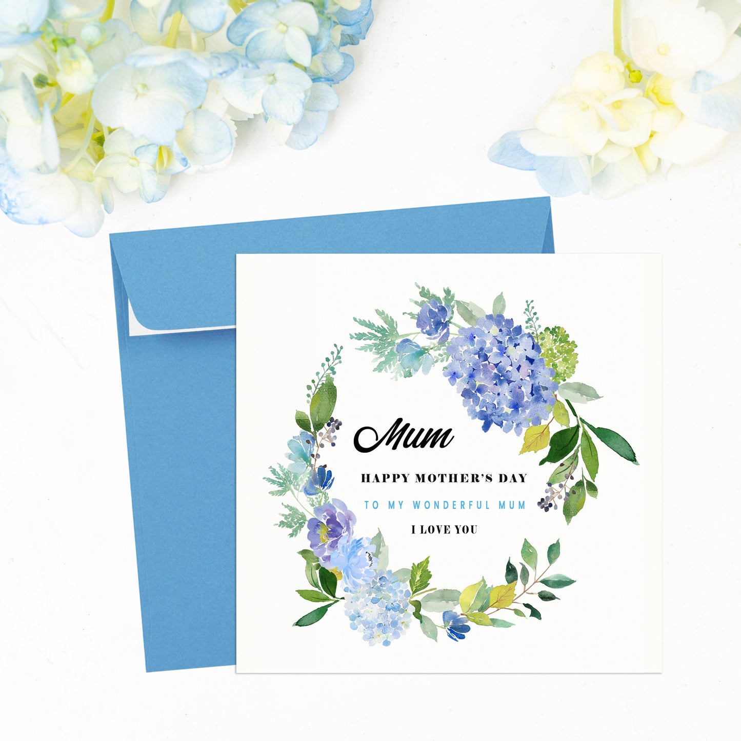 Mother's Day Floral Foliage Card