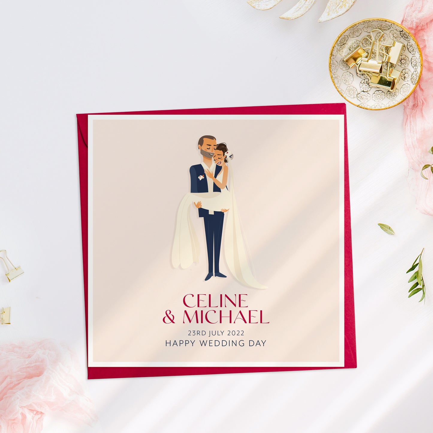 Wedding Personalised Card