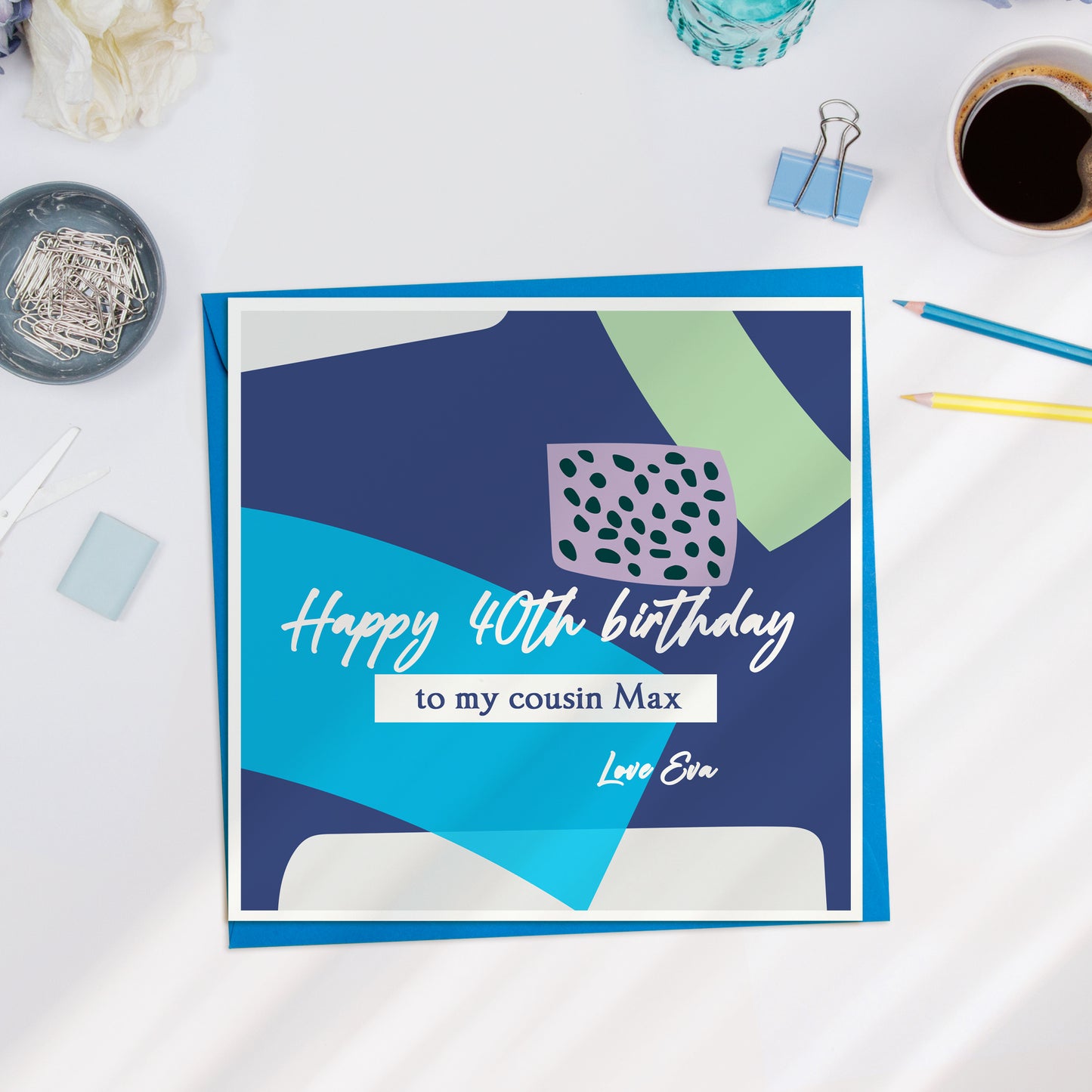 Modern Birthday Card