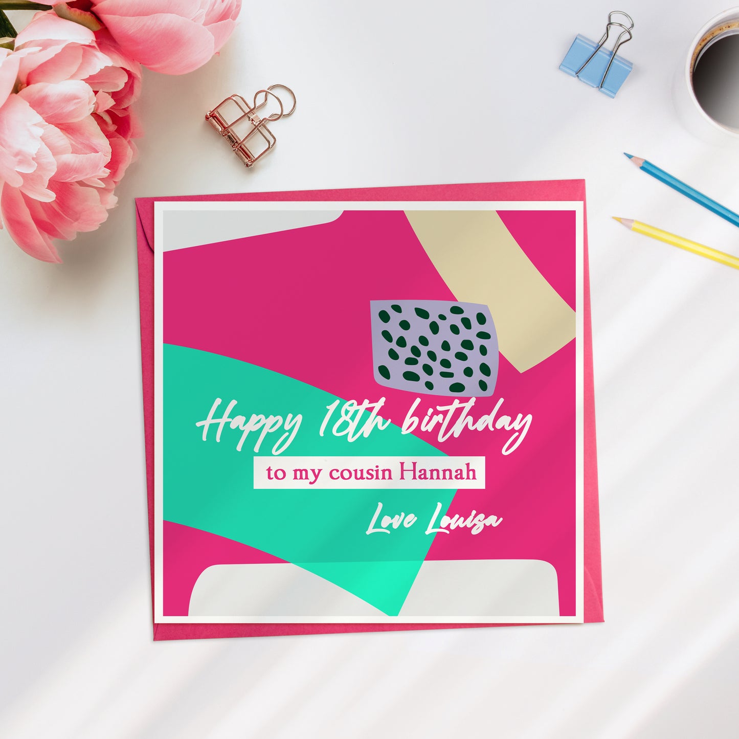 Modern Birthday Card