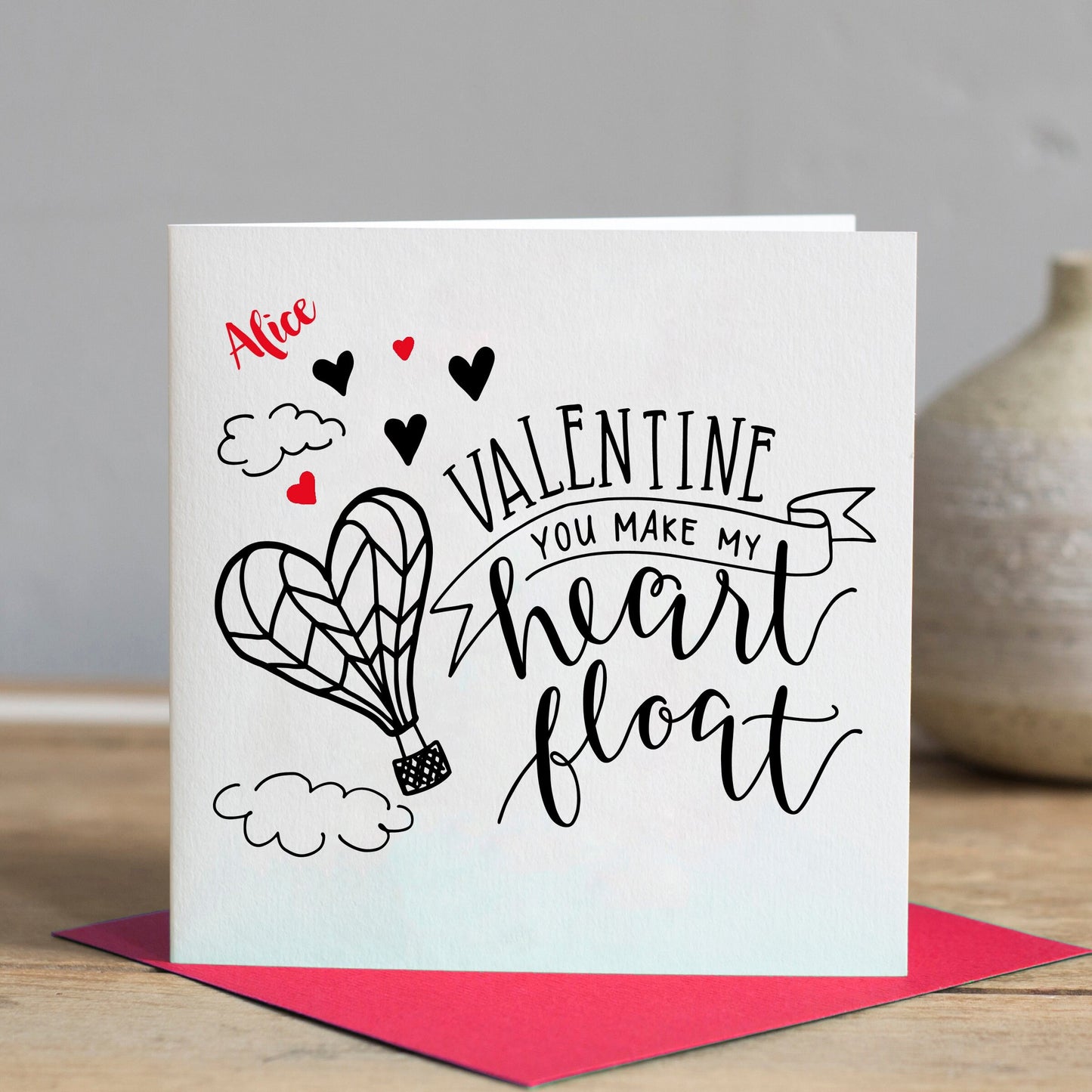 Valentines Card  - Valentines Card for her - Valentines Card for him - Valentines Day Card  - Husband Valentines Card - Wife Valentines Card