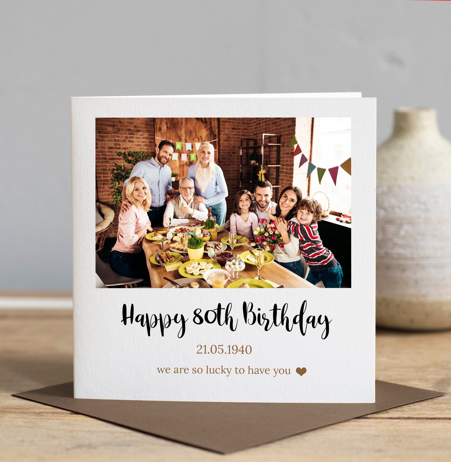 Photo Birthday Card