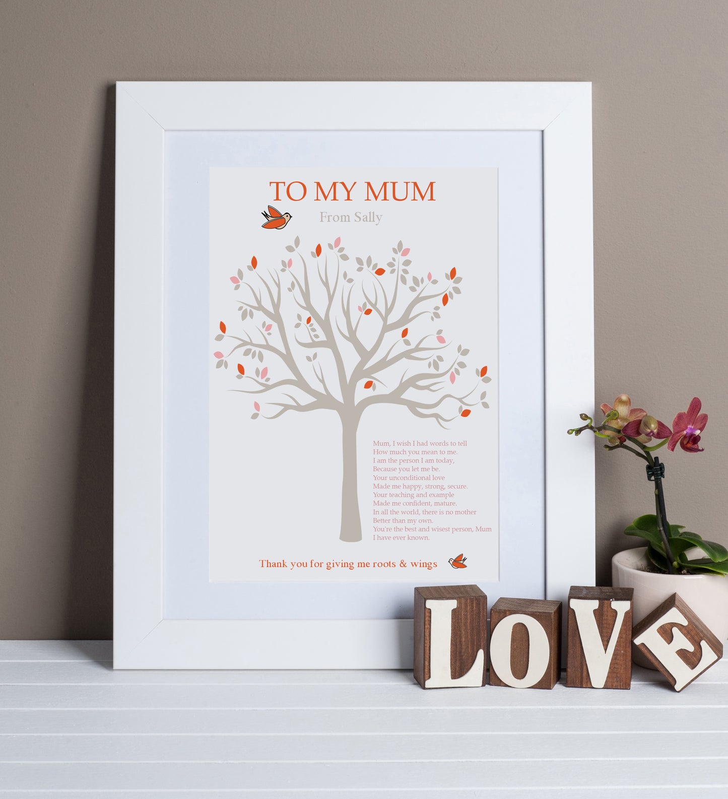 Mum Poem Print