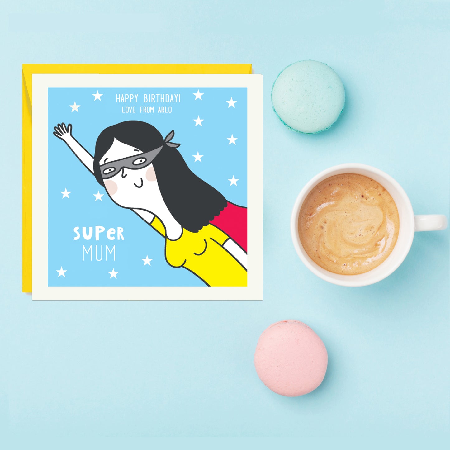 Super Mum Birthday Card