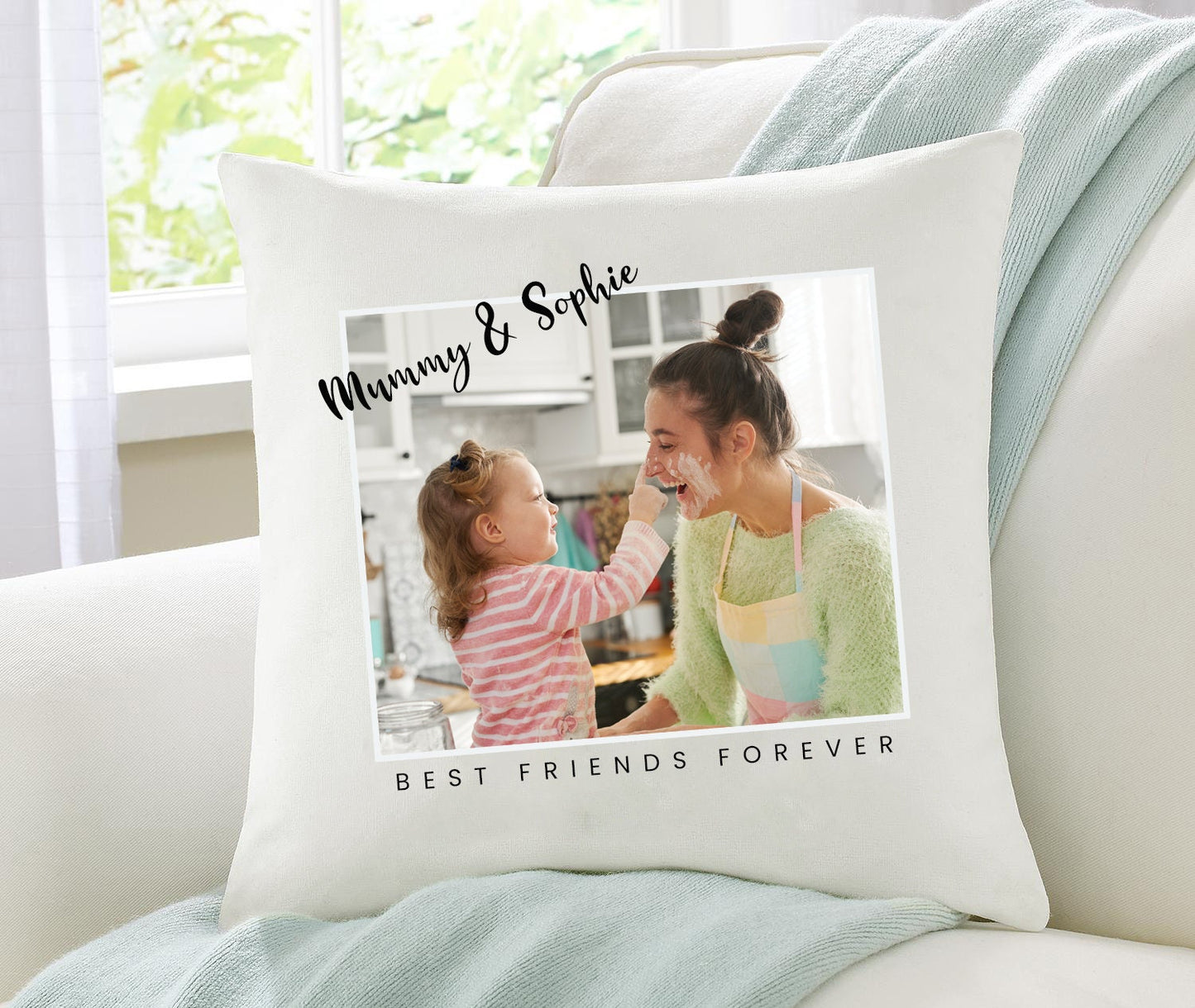 Personalised Mum Photo Cushion