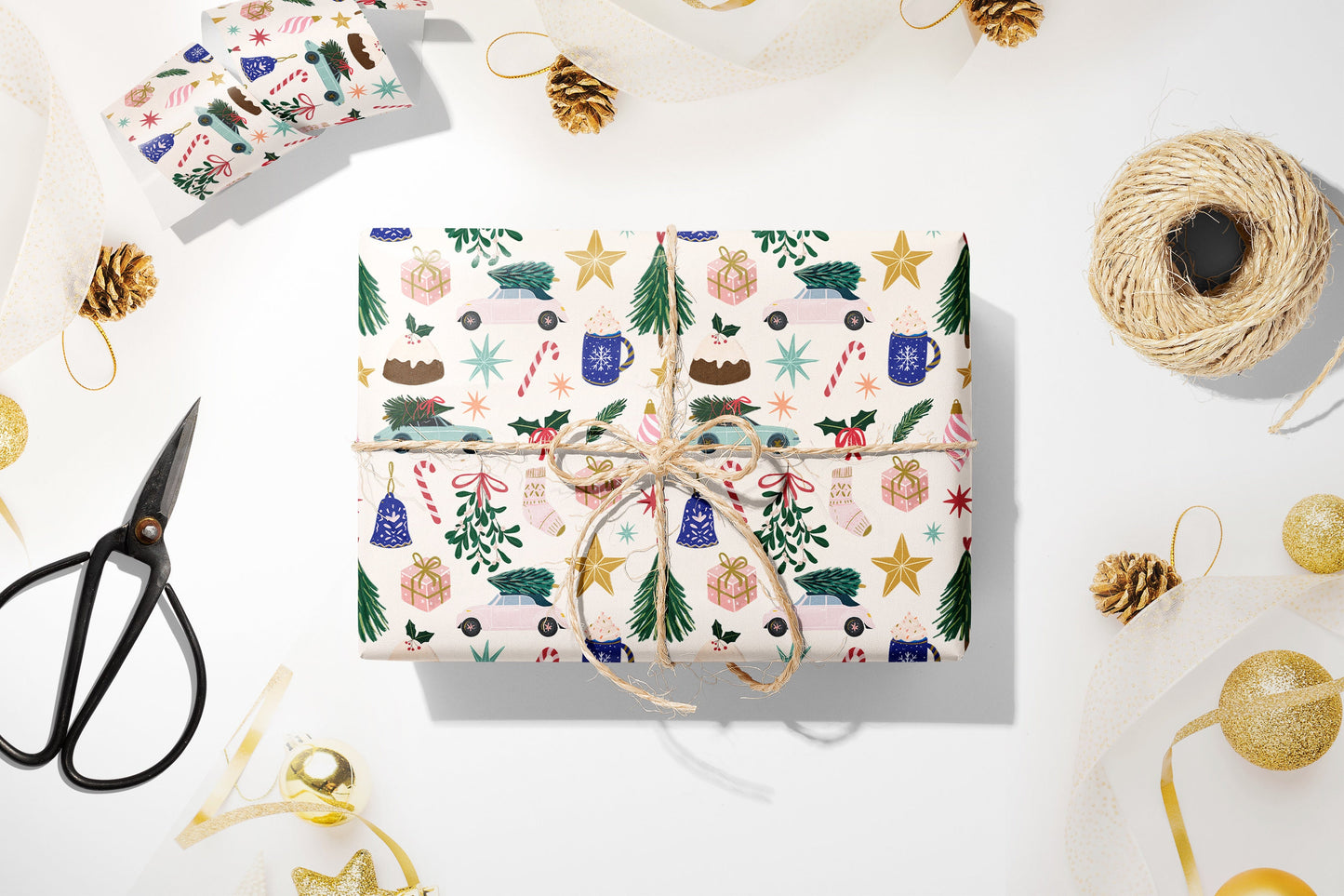 Personalised Christmas Wrapping Paper, Luxury Gift Wrap, Christmas Wrapping Paper, Gift Wrapping, Wrapping paper for kids, Xmas Gift Wrap